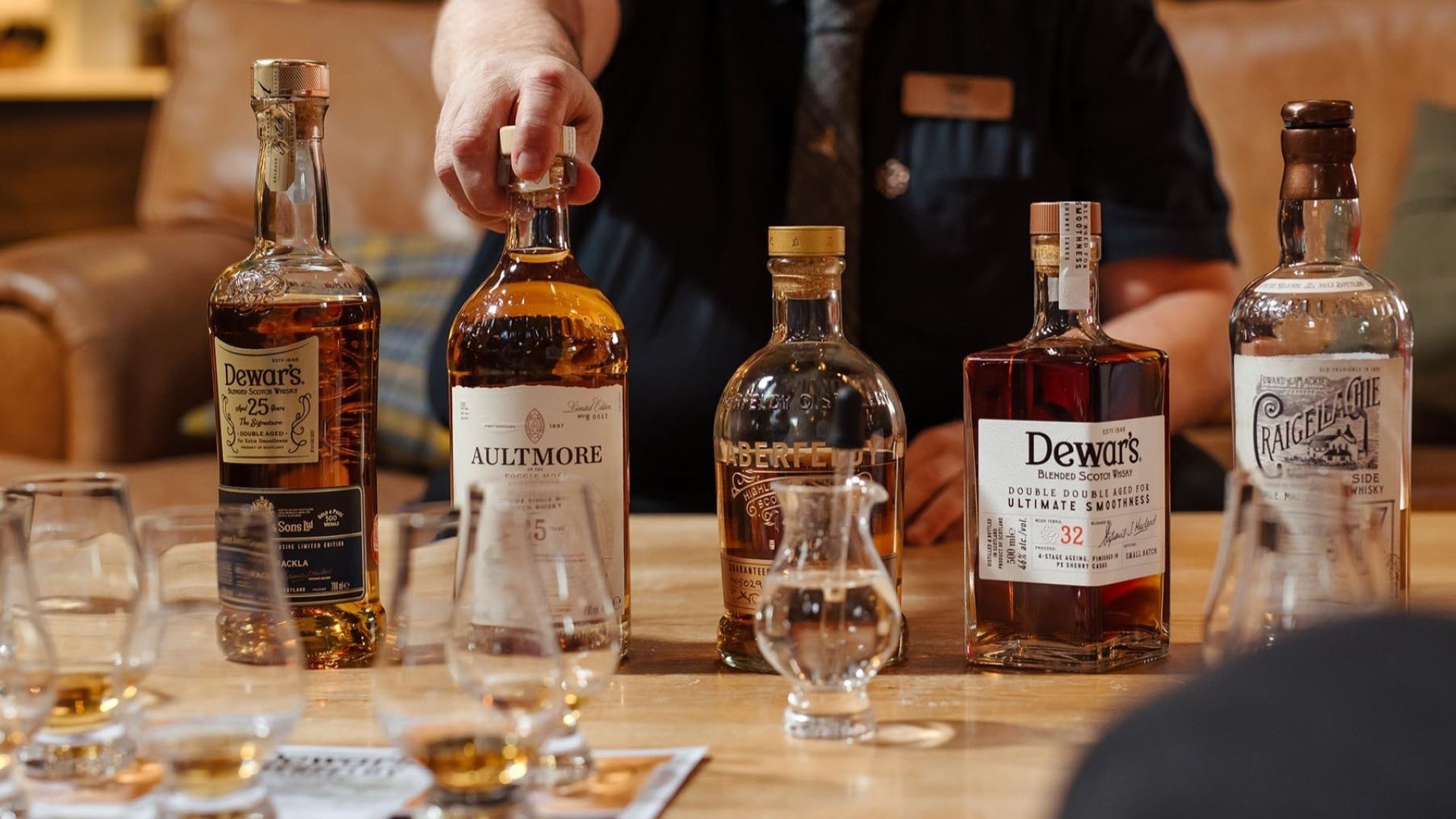 Dewars Aberfeldy Distillery Whisky Tour Daktent op Reis