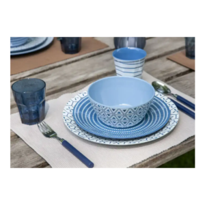 16-Delig Mix & Match Servies Bo-Camp Daktent op Reis