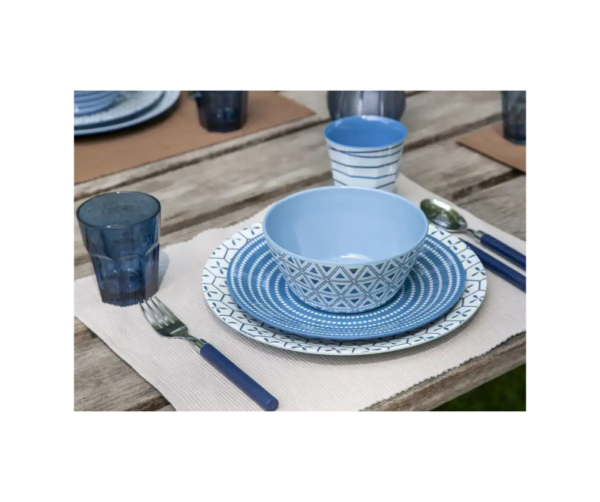 16-Delig Mix & Match Servies Bo-Camp Daktent op Reis