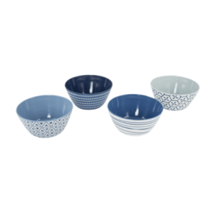 16-Delig Mix & Match Servies Bo-Camp Daktent op Reis Kommetjes