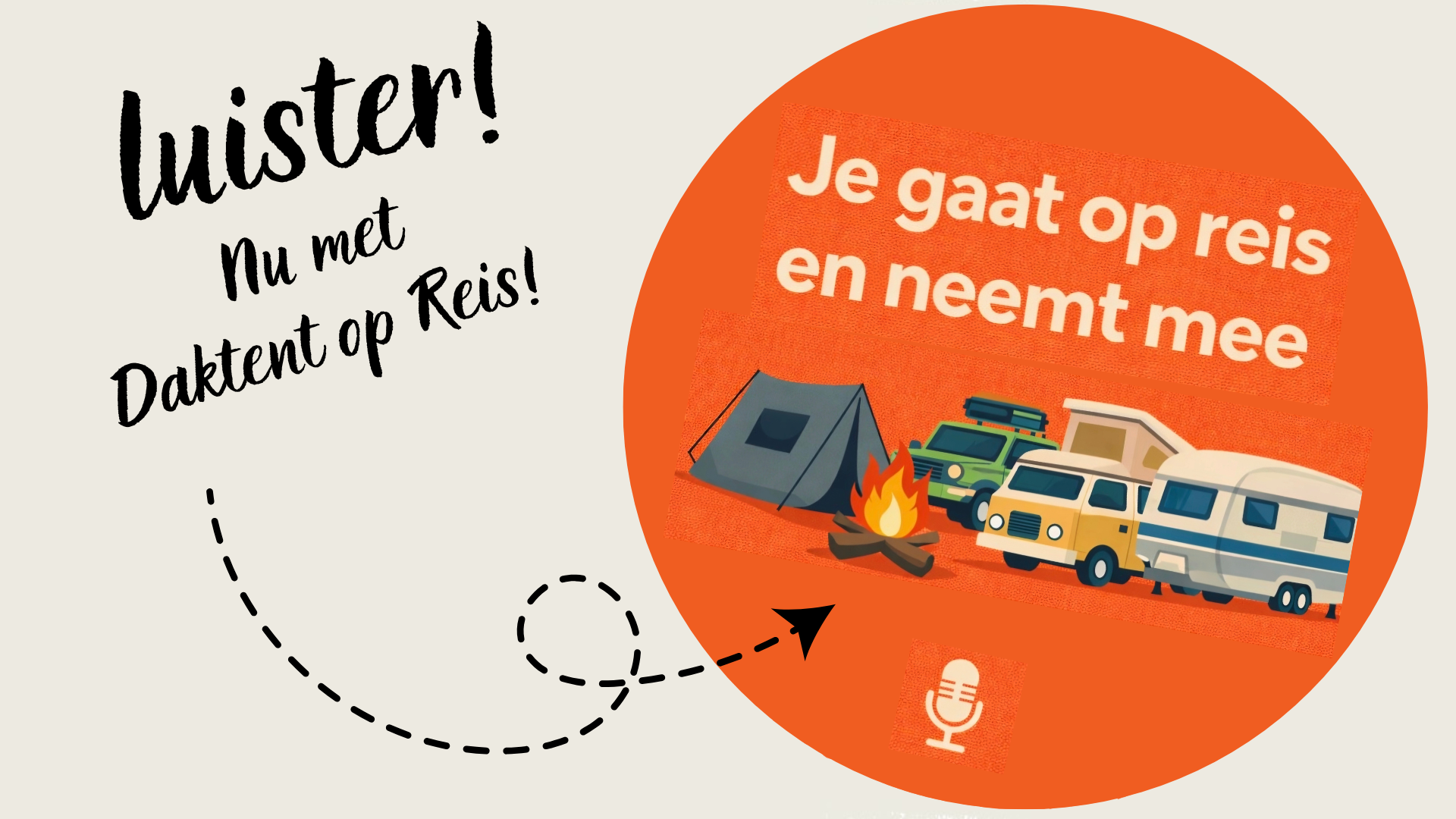 Daktent op Reis in De Kampeercast Podcast