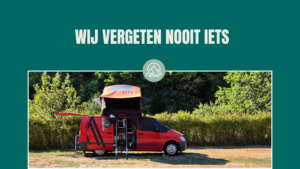 Wij vergeten nooit iets Daktent op Reis